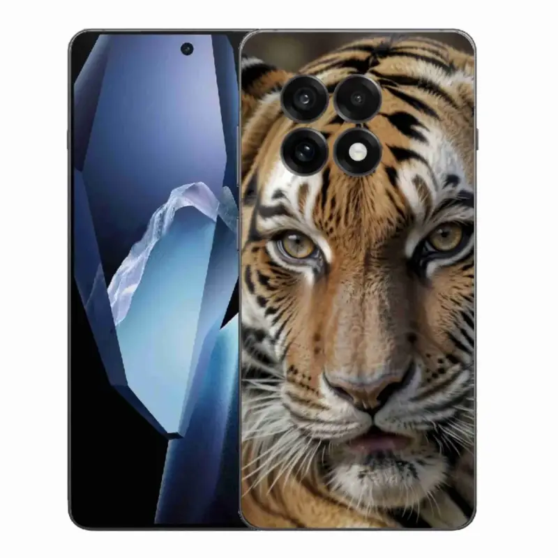 Gelový kryt mmCase na One Plus 13R - tygří pohled Nejprodávanější