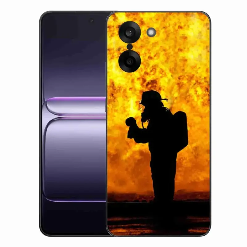 Gelový kryt mmCase na One Plus Nord CE5 - hasič Akční Cena
