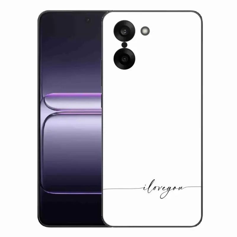 Gelový kryt mmCase na One Plus Nord CE5 - I love you bílé pozadí Super Cena