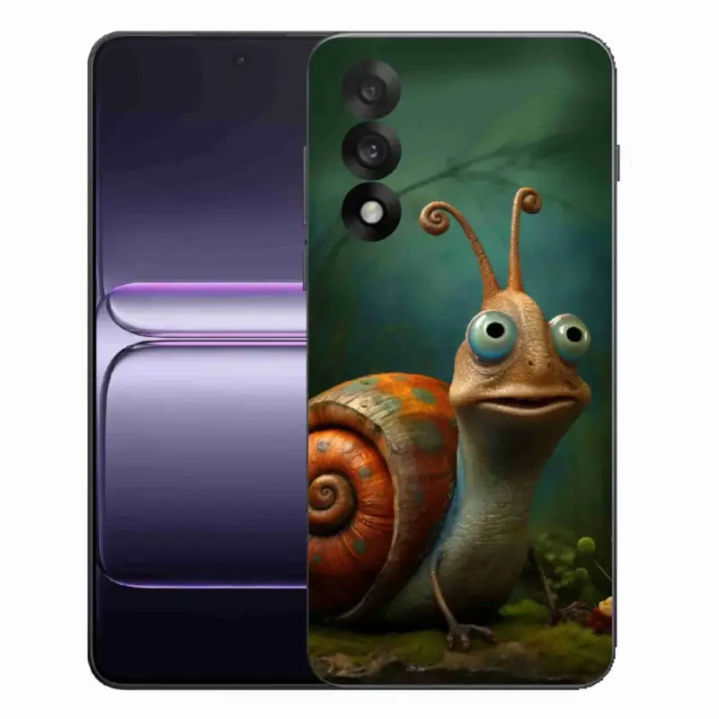 Originální Gelový kryt mmCase na One Plus Nord 5 - šnek