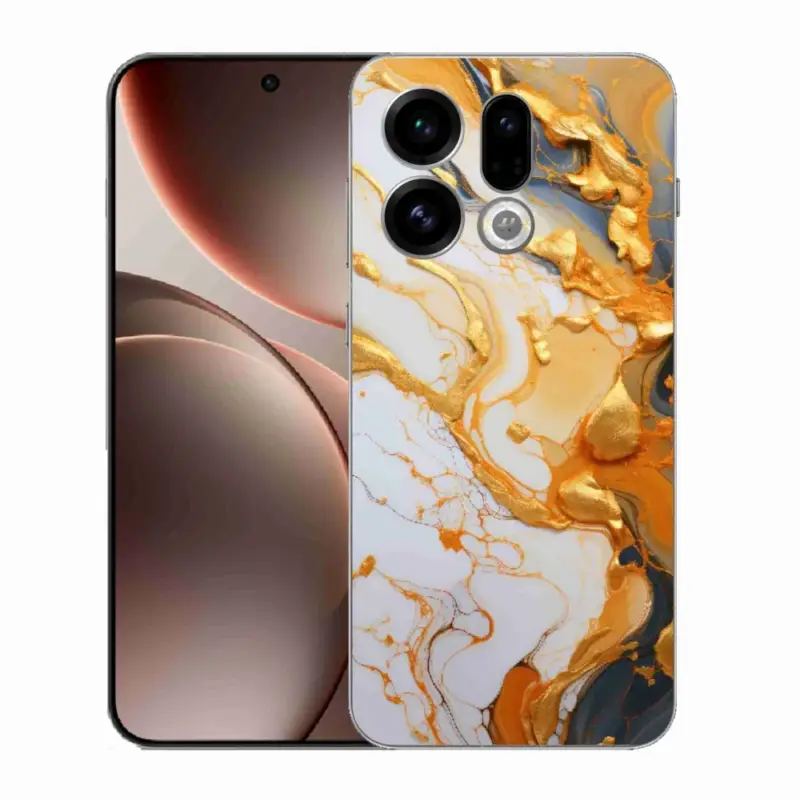Nejprodávanější Gelový kryt mmCase na Oppo Find X9 - abstraktní motiv 6