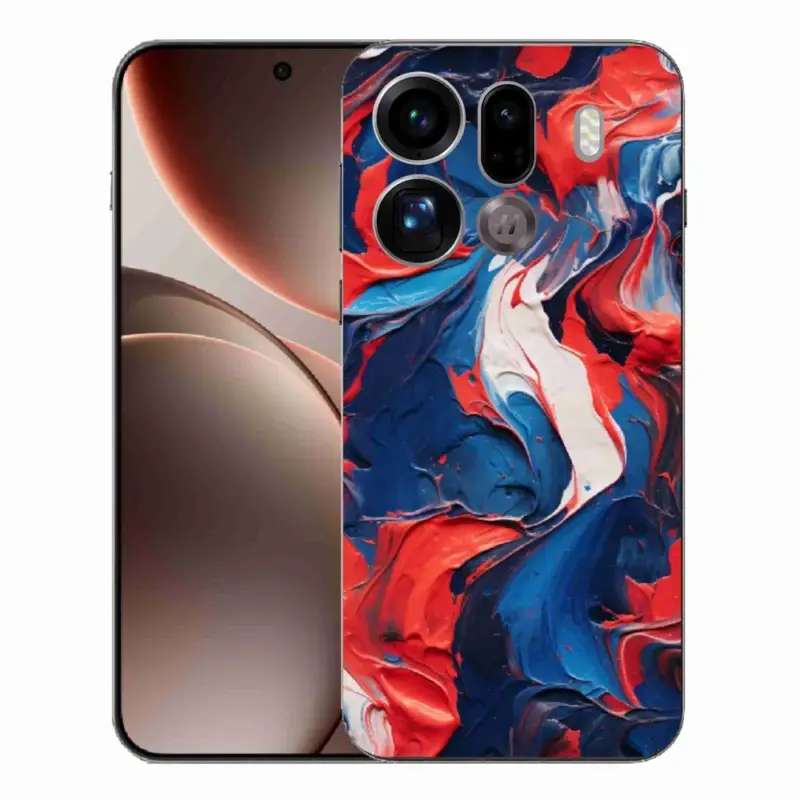 Gelový kryt mmCase na Oppo Find X9 Pro - abstraktní motiv 7 Rychlé Dodání