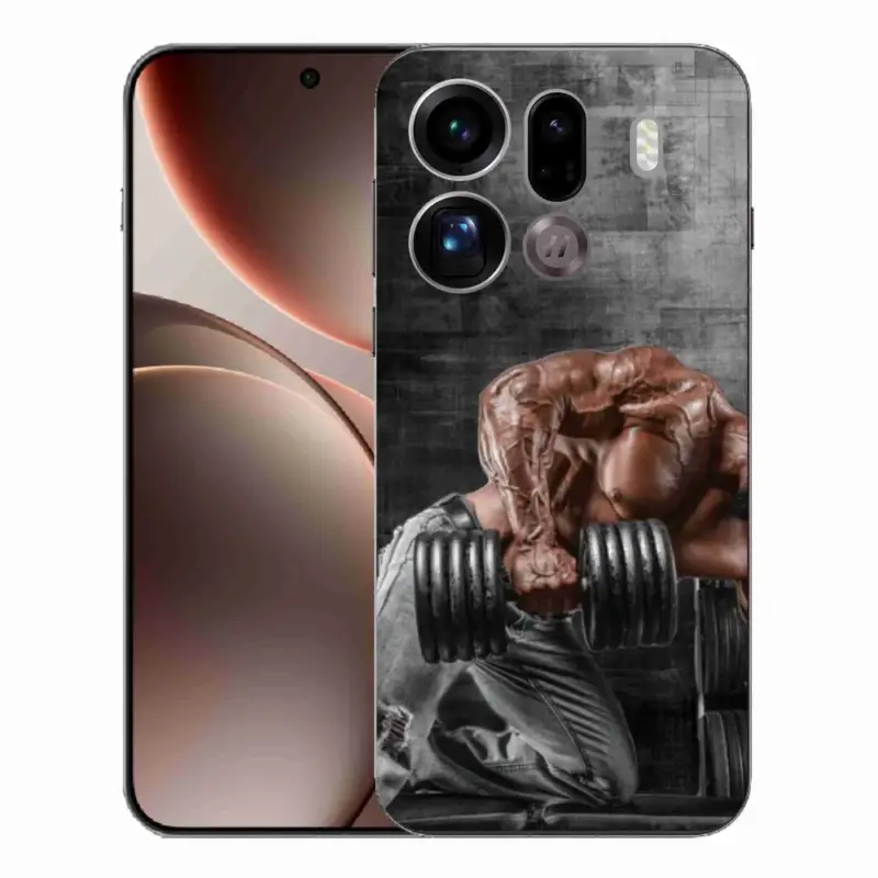 Vrácení Zdarma Gelový kryt mmCase na Oppo Find X9 Pro - posilování 1