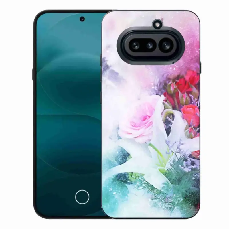 Cenově Výhodný Gelový kryt mmCase na Nothing Phone (4a) - květiny 4