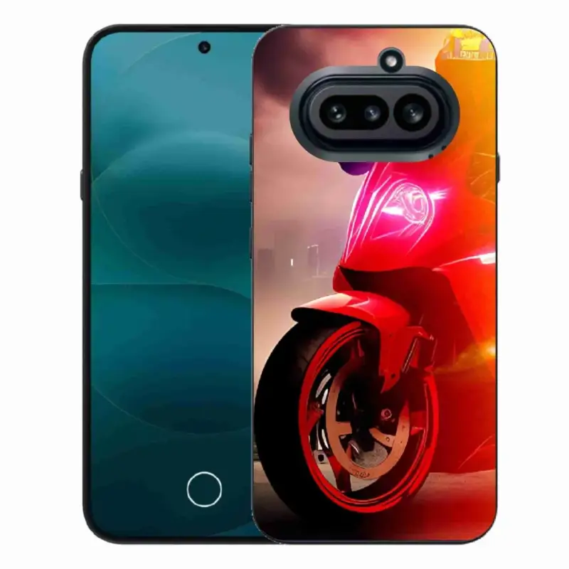 Oblíbený Gelový kryt mmCase na Nothing Phone (4a) - motorka