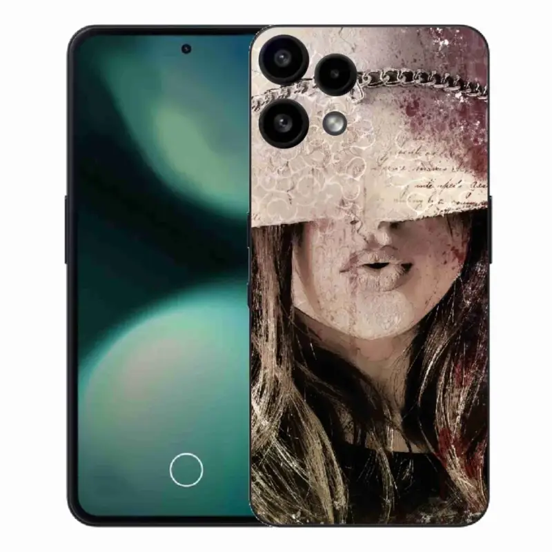 Autentický Gelový kryt mmCase na Nothing Phone (3a) Lite - dívka