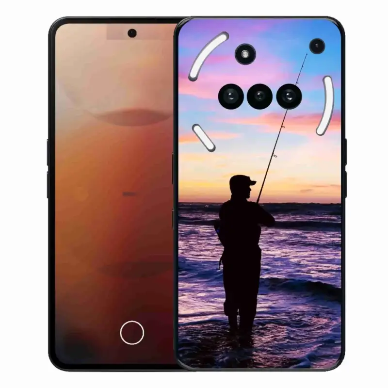 Gelový kryt mmCase na Nothing Phone (3a) - rybaření 1 Cenově Výhodný