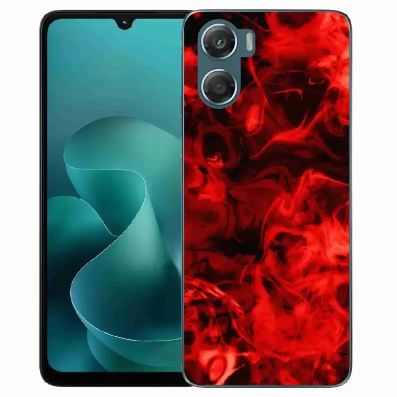 Gelový kryt mmCase na Motorola G06/G06 Power - abstraktní vzor 11 Značkový