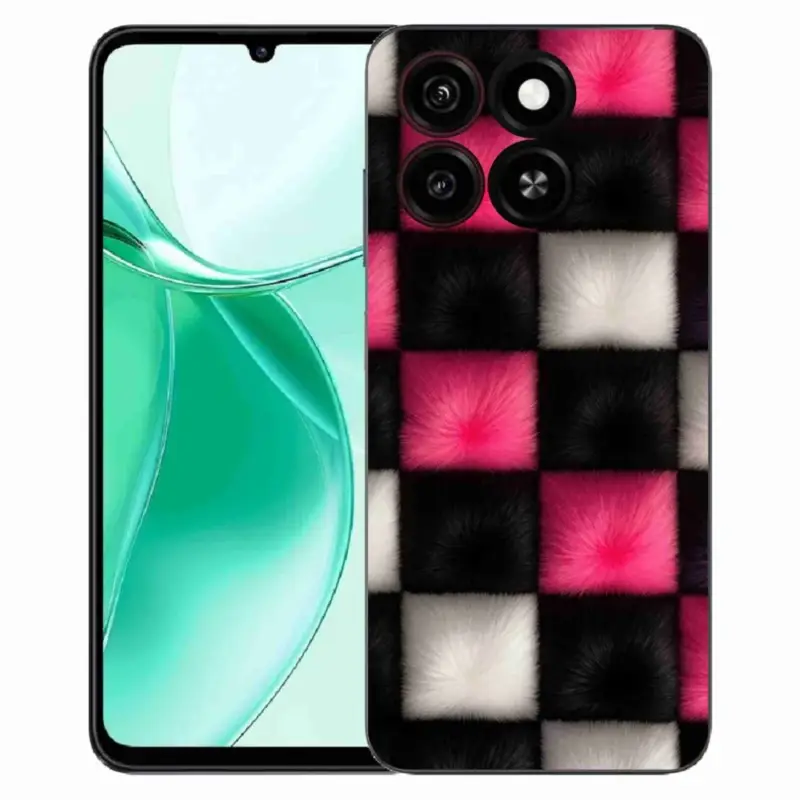 Aktuální Gelový kryt mmCase na ZTE Blade A35 - abstraktní motiv 44
