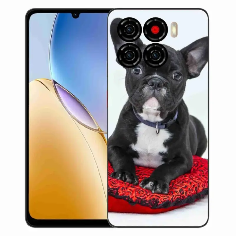 Oblíbený Gelový kryt mmCase na ZTE Blade A56 - buldok