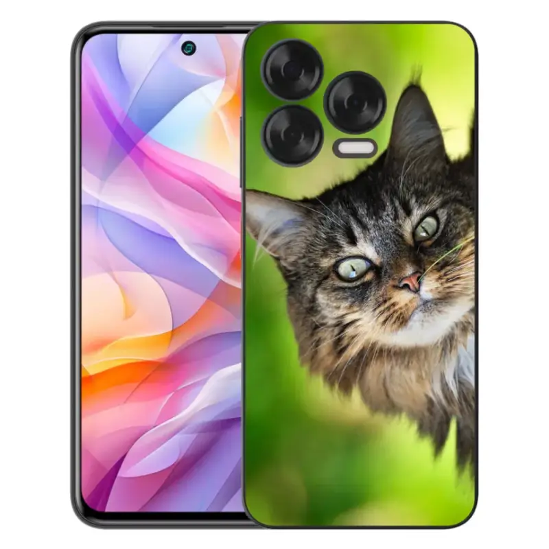 Autentický Gelový kryt mmCase na ZTE Blade V70 Vita - kočka 3