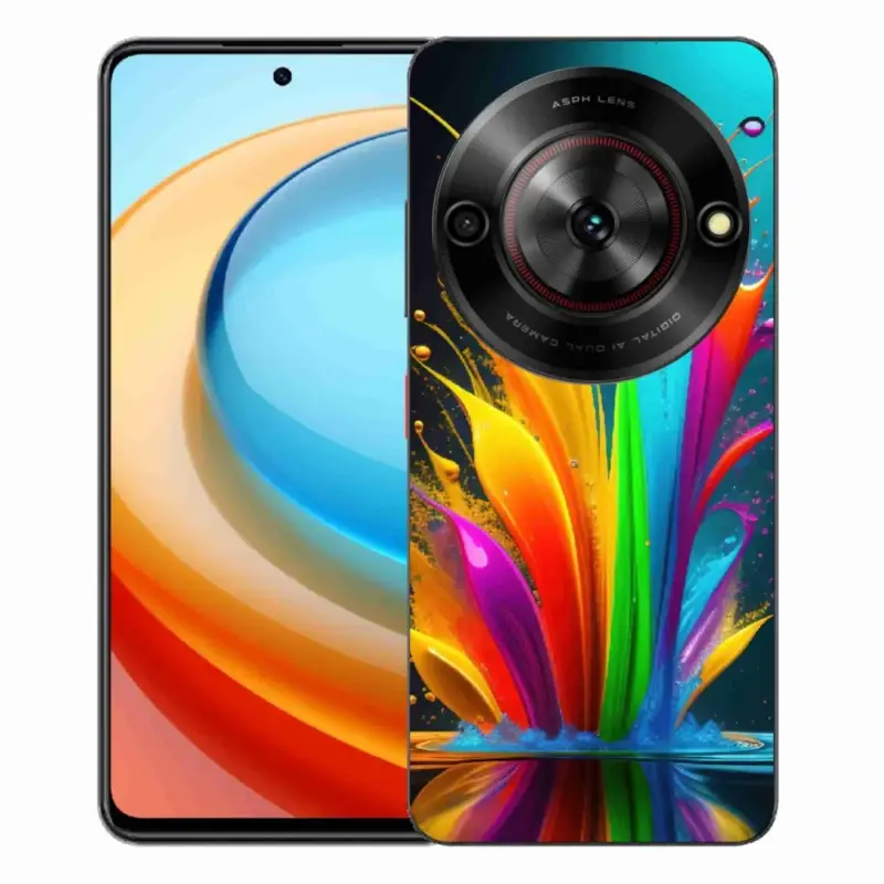 Horká Nabídka Gelový kryt mmCase na ZTE Blade A75 - abstraktní motiv 1