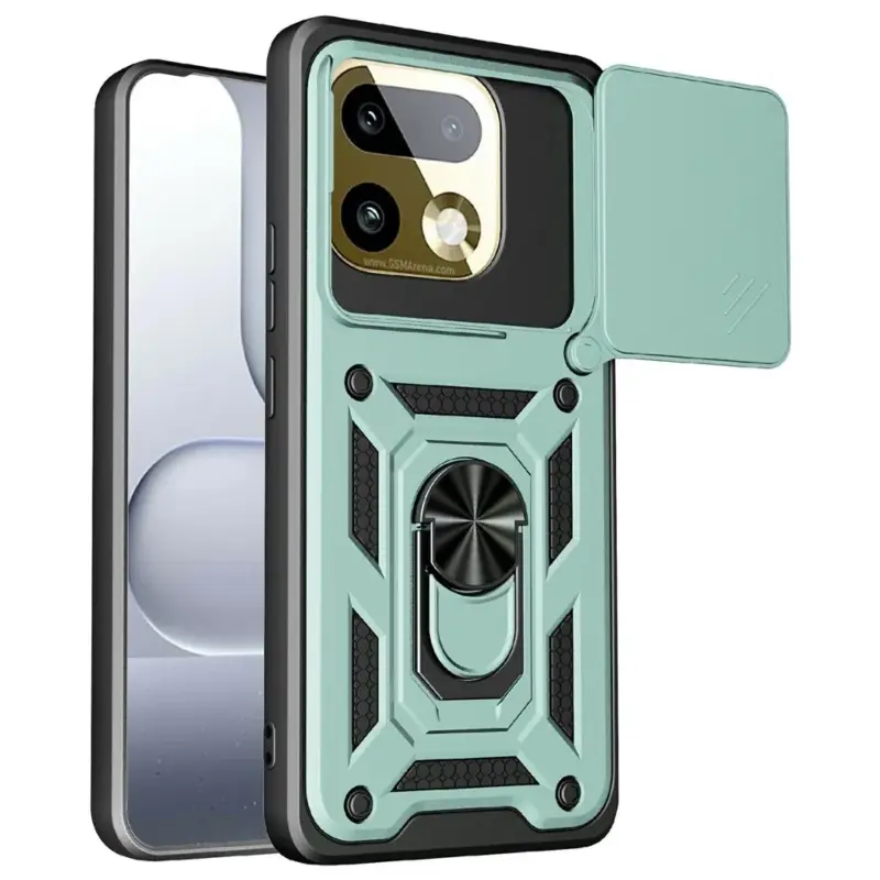 Autentický Slide odolný kryt na Realme 16 Pro+ 5G - zelené