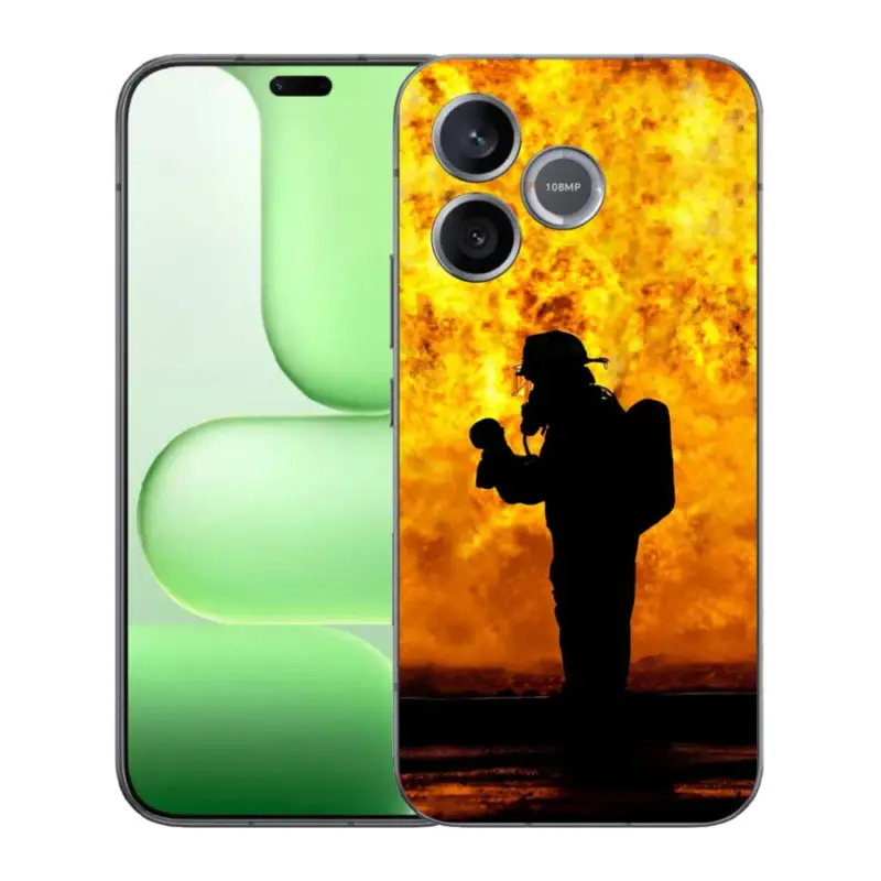 Gelový kryt mmCase na Honer 600 Lite - hasič Značkový