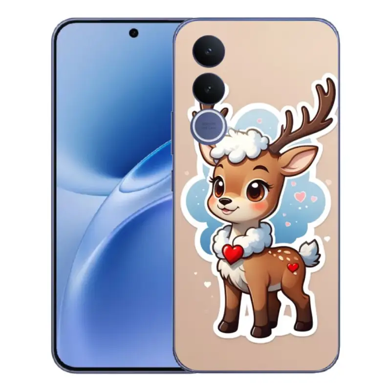 Finální Výprodej Gelový kryt mmCase na Vivo V70 FE - kreslený sob