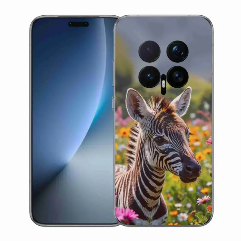 Gelový kryt mmCase na Honor Magic 8 Pro - zebra na louce Značkový