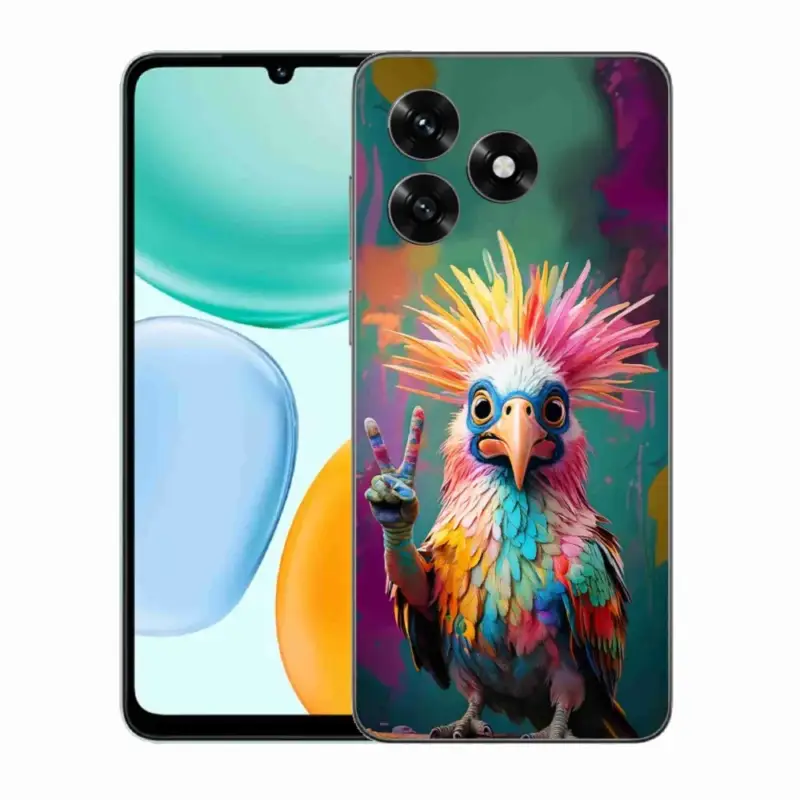 Cenová Bomba Gelový kryt mmCase na Honor X5c Plus - barevný rebel