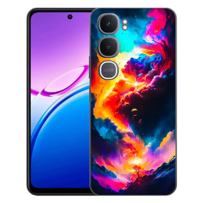 Gelový kryt mmCase na Vivo Y31 5G - abstraktní motiv Ihned K Objednání