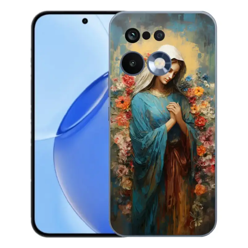 Gelový kryt mmCase na Realme 16 Pro - svatá žena Autentický