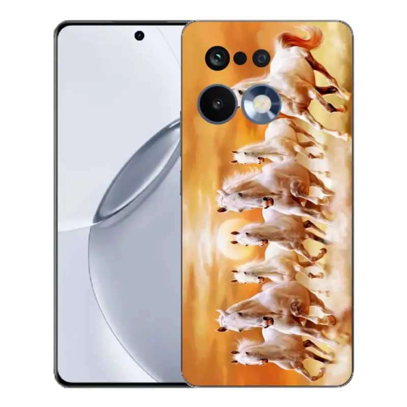 Cenově Výhodný Gelový kryt mmCase na Realme 16 Pro+ - koně 2
