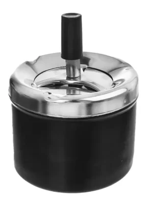 Značkový Popelník 9cm černý