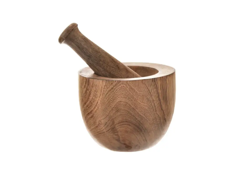 Dřevěný hmoždíř MANGO 14cm Sezónní Sleva