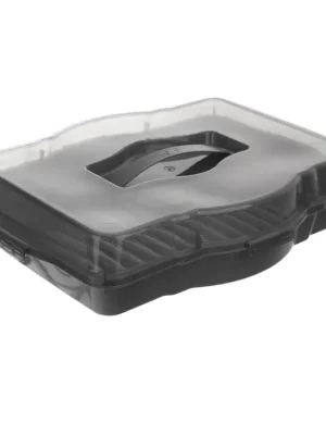 Akce Plastový přenosný box s víkem Orion GREY 45x34,5x9,5cm šedá