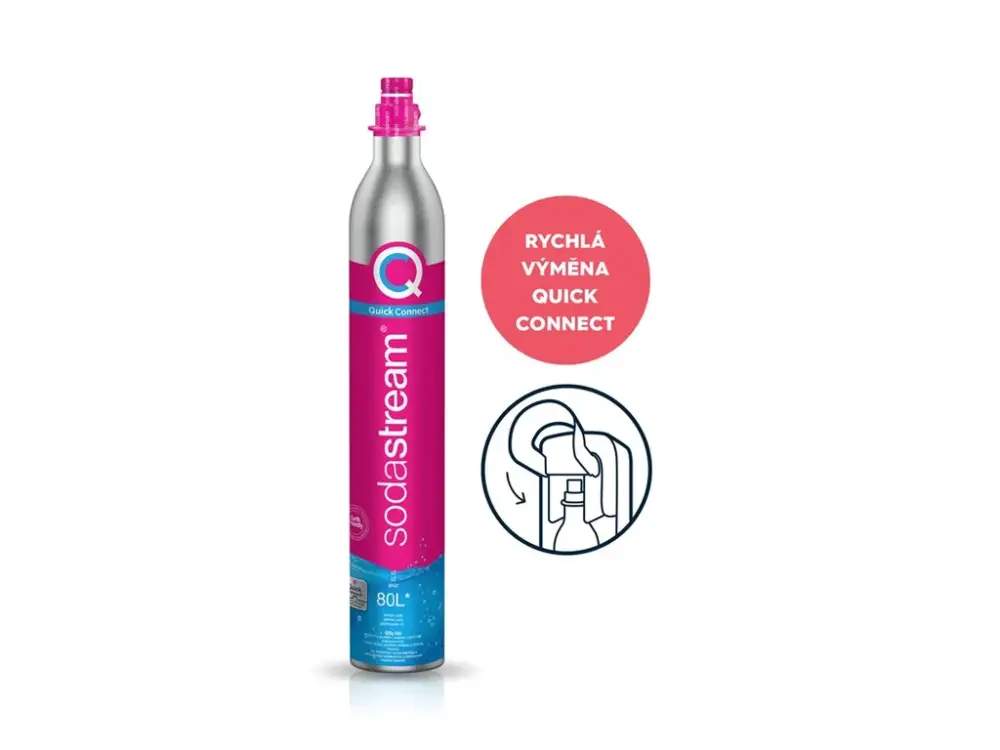 Vysoce Kvalitní Bombička SodaStream+CO2 samostatná CQC