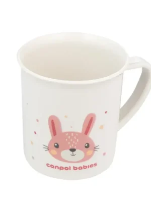 Poslední Šance Plastový hrníček Canpol babies CUTE ANIMALS 170ml zajíc