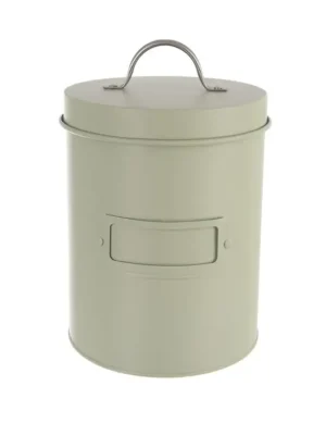 Akce Plechová dóza Orion GREENISH pr. 11cm zelená