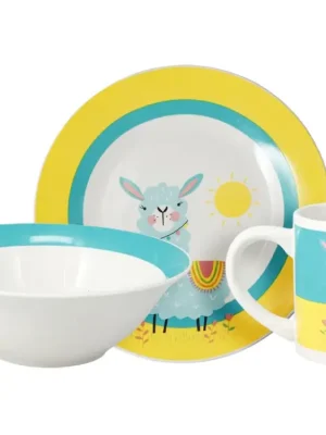 Dětská jídelní sada Kids Collection Animal mix dekorů Autentický