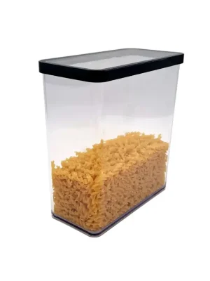 Značkový Dóza na potraviny 3,2l Rotho Loft - JUMBO Black, černá