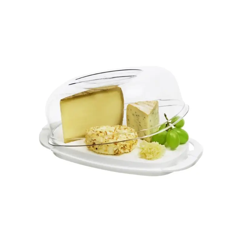 Dóza, box na sýry se vzduchotěsným krytem a krájecí deskou FRESH Pouze Dnes