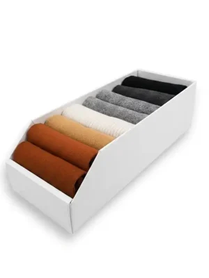 Koupit Online Úložné boxy na oblečení, organizéry do skříně BÍLÝ KARTON 20 x 54 cm