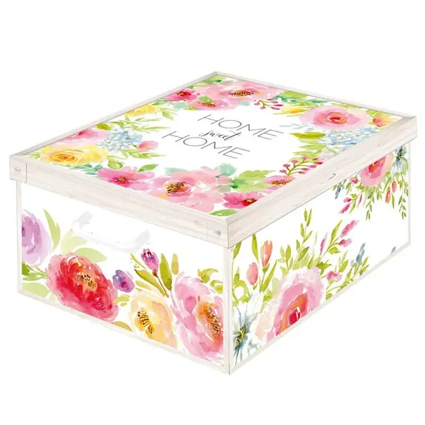 Úložný boxSWEET HOME - bílá/vícebarvená Must-Have