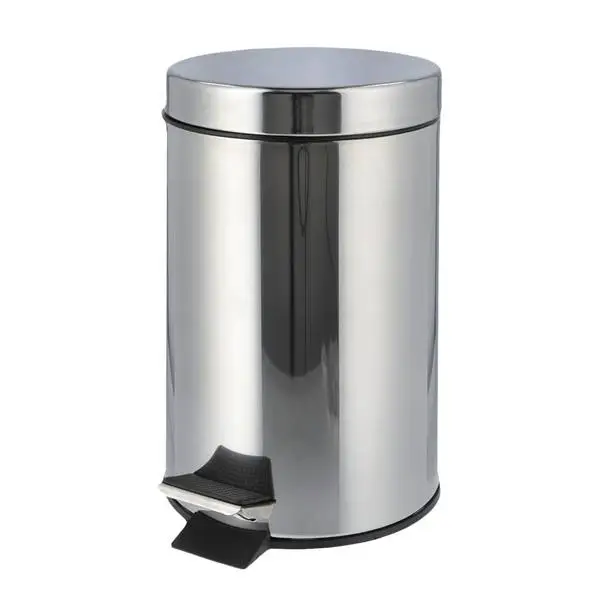 Autentický Koupelnový košBERLIN - nerez/plast, 3 l