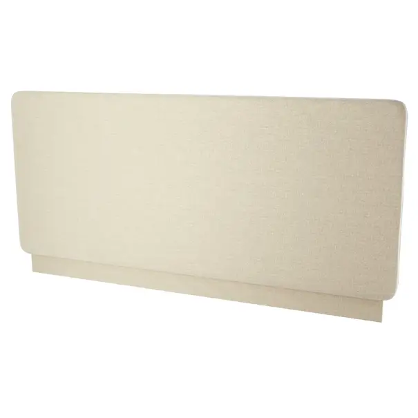 Originální Čelo posteleCONCEPT PRO - béžová/šedá, šířka 140 cm