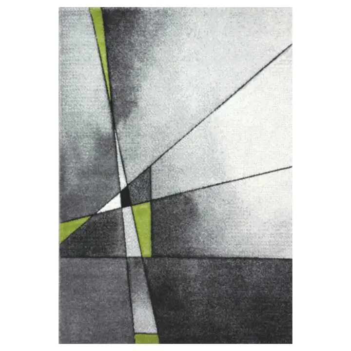 KoberecBRILLIANCE - šedá/zelená, 80x150 cm Oblíbený