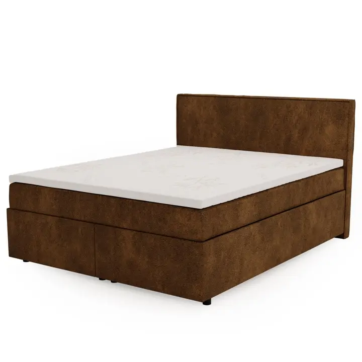 Must-Have Postel boxspringSONIA PLUS - hnědá, 160x200 cm