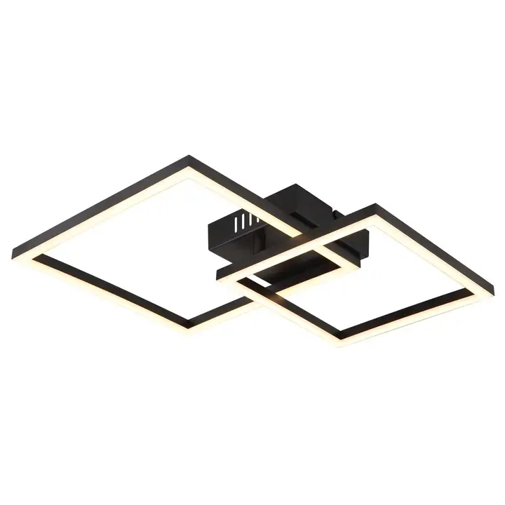Časově Omezené Stropní LED svítidloTYLER - černá