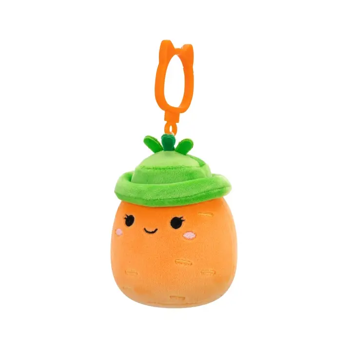 Klíčenka SquishmallowsMRKEV CAROLEENA - oranžová/zelená Výprodej