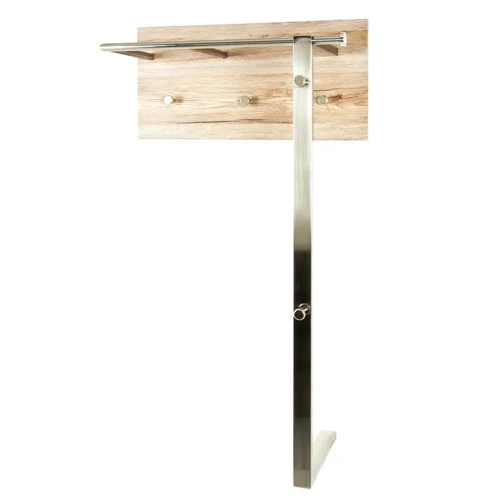 Must-Have Předsíňový panelPAOLO - dub sanremo/stříbrná