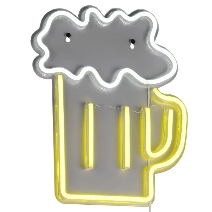 Ověřený Nástěnné LED svítidloBEER - bílá/vícebarevná
