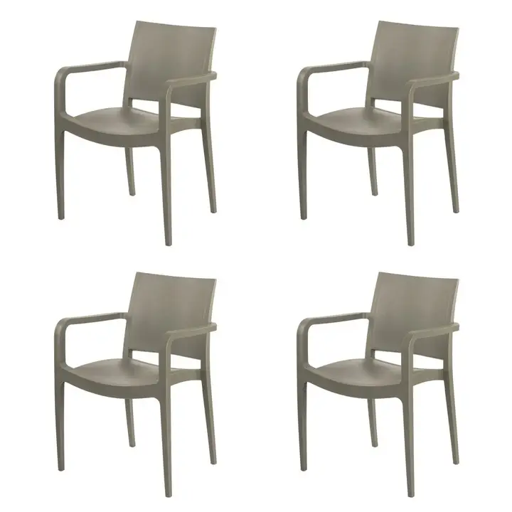 Jídelní židleSPECTO - šedá, set 4 ks Objednat Nyní