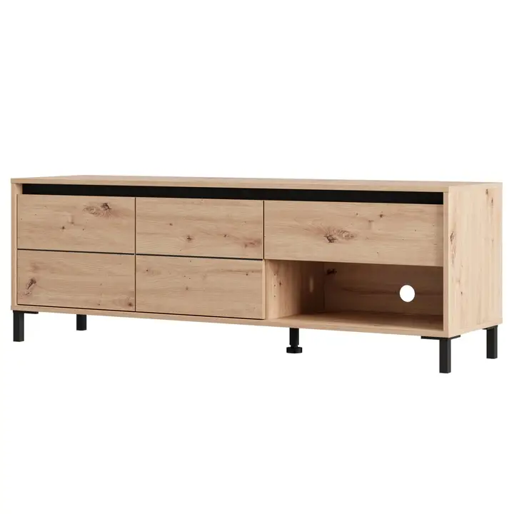 Pouze Dnes TV stolekMARRON 2 - dub artisan/černá
