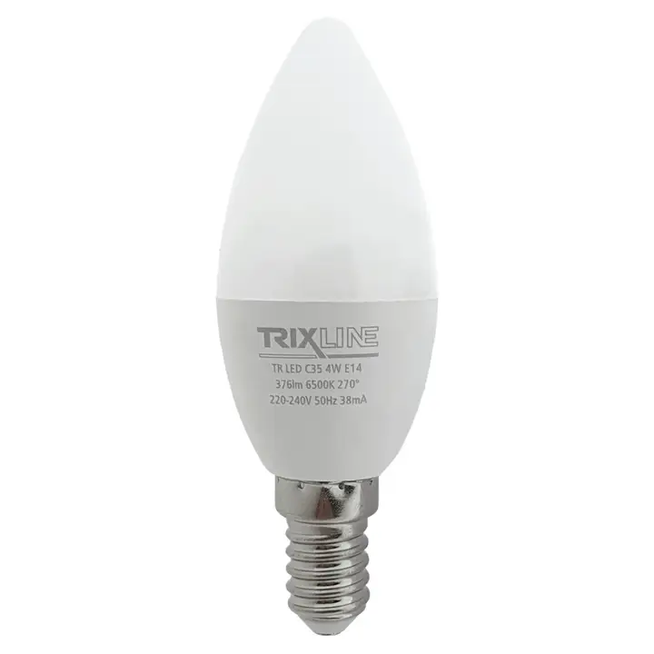 LED žárovkaP1170 - E14, 4W, studená bílá Akce