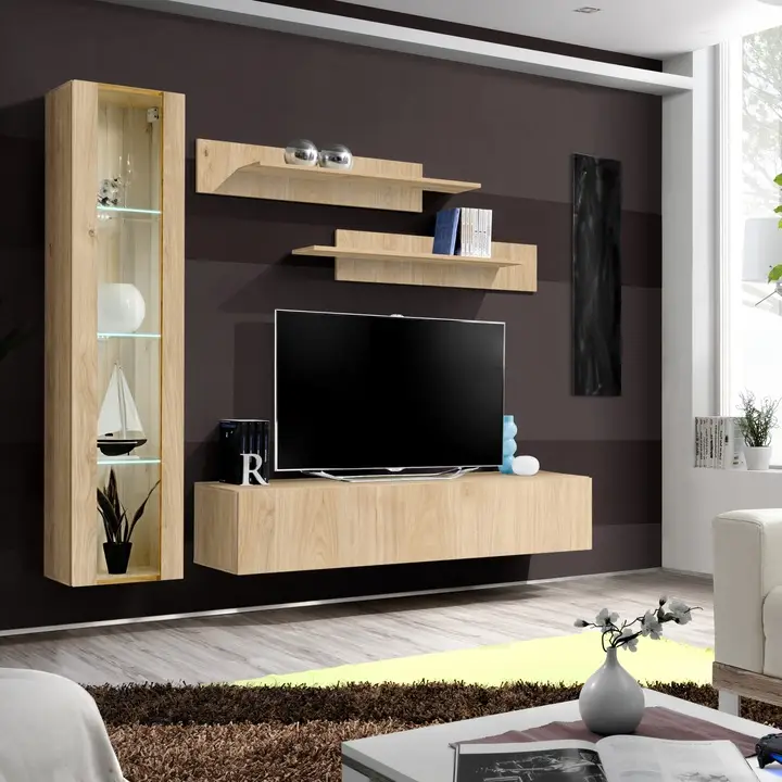 Obývací stěnaFLY 20 - dub hickory Pouze Dnes