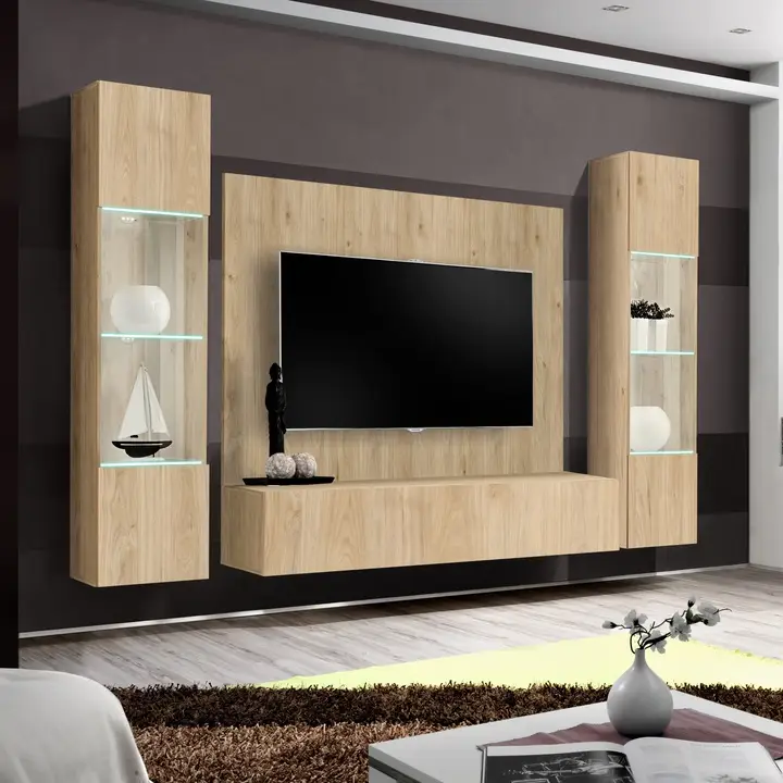Obývací stěnaFLY 13 - dub hickory Poslední Šance