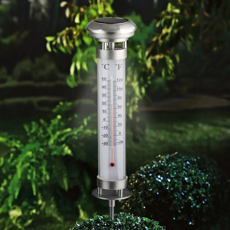 Solární LED teploměr s osvícením Grundig Akce