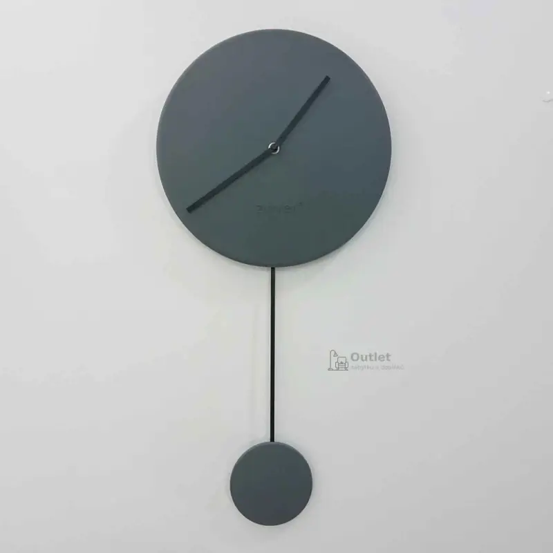 Šedé nástěnné hodiny Zuiver Minimal Cenový Hit